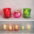 Glass Candle Holder (TM1521)